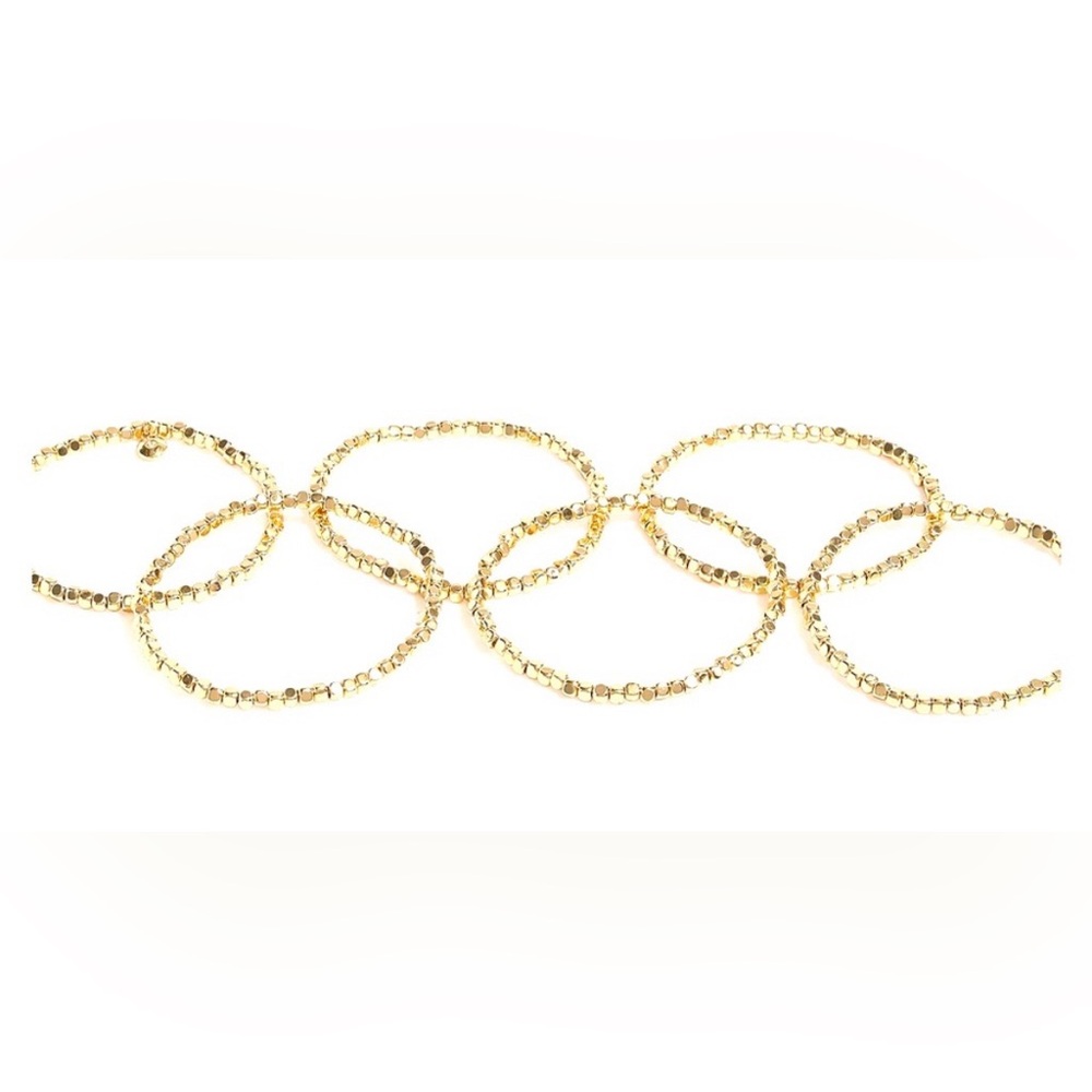 J Crew Factory Nwt Tiny Beads Stretch Bracelets. … - image 2
